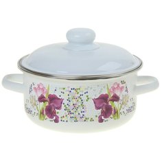 Кастрюля СтальЭмаль 1RB201M, 3 л, мозаика