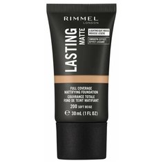 Rimmel Тональный мусс Lasting Matte Foundation, 30 мл, оттенок: 200 soft beige