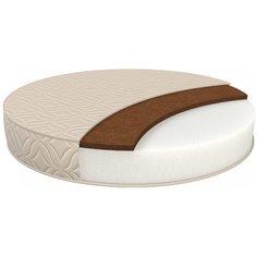 Матрас детский SWEET BABY Cocos DeLuxe (круглый)75 см, бежевый