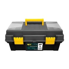 Ящик с органайзером FIT 65553 48.5x24.5x21.5 см 19 черный/серый F.It