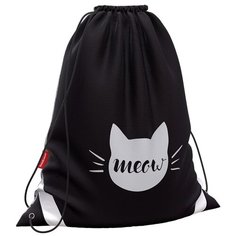 ErichKrause Мешок для обуви Meow (48351) черный/белый