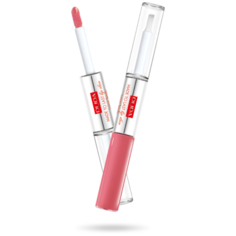 Pupa помада для губ жидкая и верхнее покрытие Made to Last Lip Duo, оттенок 009 Sweet Pink