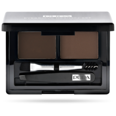 Pupa Набор для бровей Eyebrow Design Set 003 dark brown