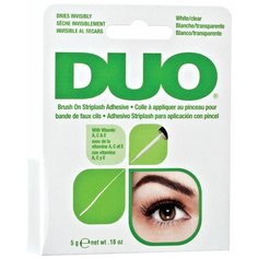 Duo Клей для накладных ресниц Brush On Clear Adhesive 5 г White/ Clear