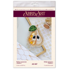 ABRIS ART Набор-украшение для вышивания бисером Дюшес 5.1 х 6.6 см (AD-047)