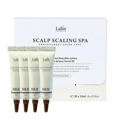 Lador Пилинг для кожи головы Scalp Scaling SPA, 15 мл, 20 шт. Lador