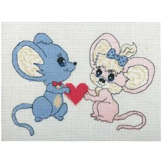 PANNA Набор для вышивания Предложение руки и сердца 17.5 x 12.5 см (D-0075)