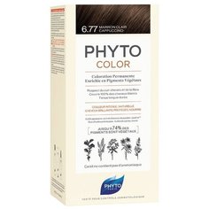 PHYTO Phytocolor краска для волос, 6.77 светлый каштан капучино