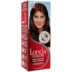 Londa стойкая крем-краска для волос Многогранный цвет и сияние, 6/73 шоколадно-коричневый