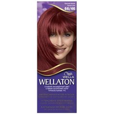 Wellaton стойкая крем-краска для волос, 66/46 красная вишня