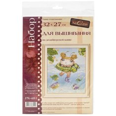 М.П.Студия Набор для вышивания Фея на море 32 х 27 см (РК-481)