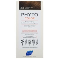 PHYTO Phytocolor краска для волос, 5.3 Светлый золотистый шатен