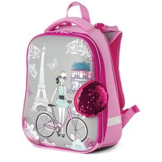 BRAUBERG Ранец Premium Париж (227813), серый