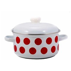 Кастрюля Лысьвенские эмали С-1510АП2/4, 2 л, горох