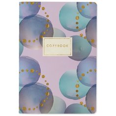 Bruno Visconti Тетрадь Шары 7-40-001/34, клетка, 40 л., фиолетовый/голубой