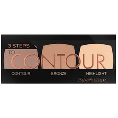 CATRICE Палетка для контуринга 3 Steps To Contour Palette 010 Allrounder