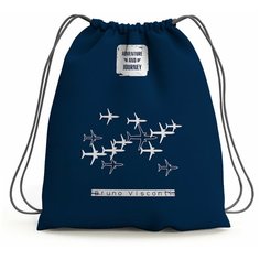 Bruno Visconti Мешок для обуви Новые горизонты (15-001-005/02) синий