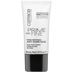 CATRICE Основа выравнивающая Prime And Fine Pore Refining Anti-Shine 30 мл белый