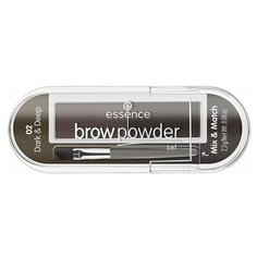 Essence Пудра для бровей Essence Brow Powder Set 02 dark and deep