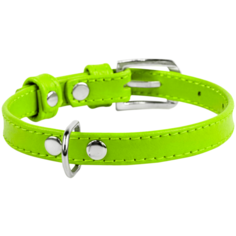 Ошейник COLLAR Glamour без украшений 3201 19-25 см лайм