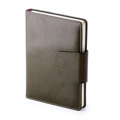 Ежедневник Bruno Visconti Prestige полудатированный, искусственная кожа, А5, 160 листов, черный