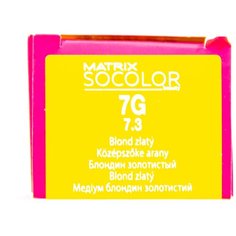 Matrix Socolor Beauty стойкая крем-краска для волос, 7G блондин золотистый, 90 мл