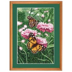 Hobby & Pro Набор для вышивания Бабочки 28 х 19 см (636)