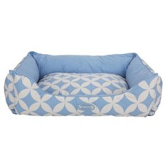 Лежак для собак и кошек Scruffs Florence Box Bed XL 90х70 см blue