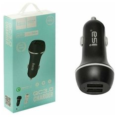 Автомобильное зарядное устройства 2USB Quick Charge 3.0 AZ-11 ISA