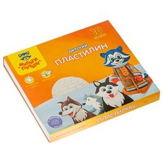 Пластилин Мульти-Пульти Енот на Аляске 10 цветов (ДП_10234)