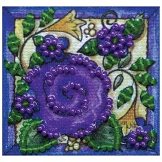 ABRIS ART Набор-магнит для вышивания Цветочный ковер 5 х 5 см (AMM-042)