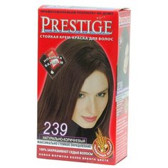 VIPs Prestige Бриллиантовый блеск стойкая крем-краска для волос, 239 - натурально-коричневый