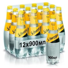 Schweppes тоник Indian Tonic, 12шт. Х 0.9 л