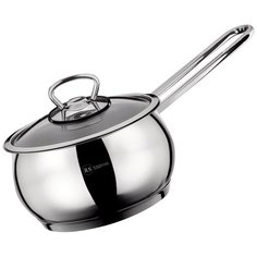 Ковш со стеклянной крышкой Rainstahl RS\SP 3108-16, объем 1.7л