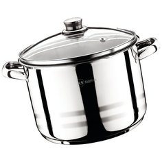 Кастрюля со стеклянной крышкой Rainstahl RS/CS 2102-22, капсульное дно. Объем 4,5л