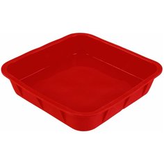 Форма для выпечки TalleR TR-6210, квадратная красная