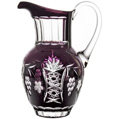 Кувшин Ajka Crystal Grape 1.2 л amethyst