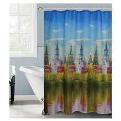 Штора для ванной ROSENBERG R-730221 180х180 мультицвет