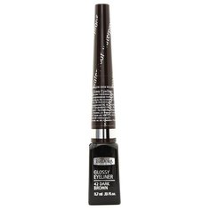 IsaDora Подводка для век Glossy Eyeliner, оттенок 42 dark brown