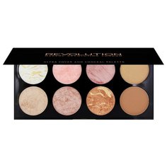 REVOLUTION палетка для макияжа Ultra Blush Palette Golden Sugar