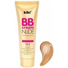 Kiki BB крем Nude 5 в 1, SPF 15, 40 мл, оттенок: тон 02 натуральный бежевый