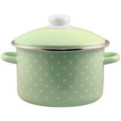 Кастрюля Горох мелкий-С 3,0 л Эмаль