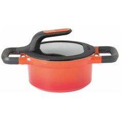 Кастрюля BergHOFF Gem red 2307400, 1.5 л, красный