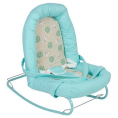 Шезлонг Polini Kids Коты бирюзовый