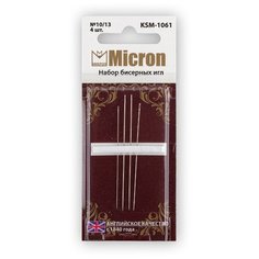 Micron набор для вышивания бисером KSM-1061 в блистере 4 шт. 10/13