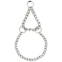 Ошейник-удавка Triol однорядный SHD3055, 55 см 55 см серебристый