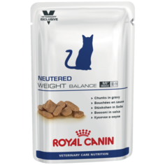 Влажный корм для стерилизованных кошек Royal Canin Neutered Weight Balance, мясное ассорти 100 г (кусочки в соусе)