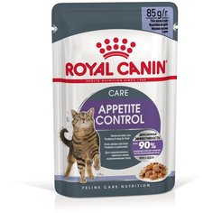Влажный корм для кошек Royal Canin Appetite Control Care, профилактика избыточного веса 85 г (кусочки в желе)