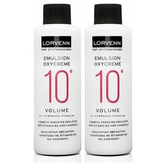 Окисляющая эмульсия 3 % LORVENN HAIR PROFESSIONALS oxycreme 10 vol 70 мл