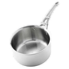 Ковш с крышкой De Buyer French Collection Mont Bleu нерж.сталь D16см